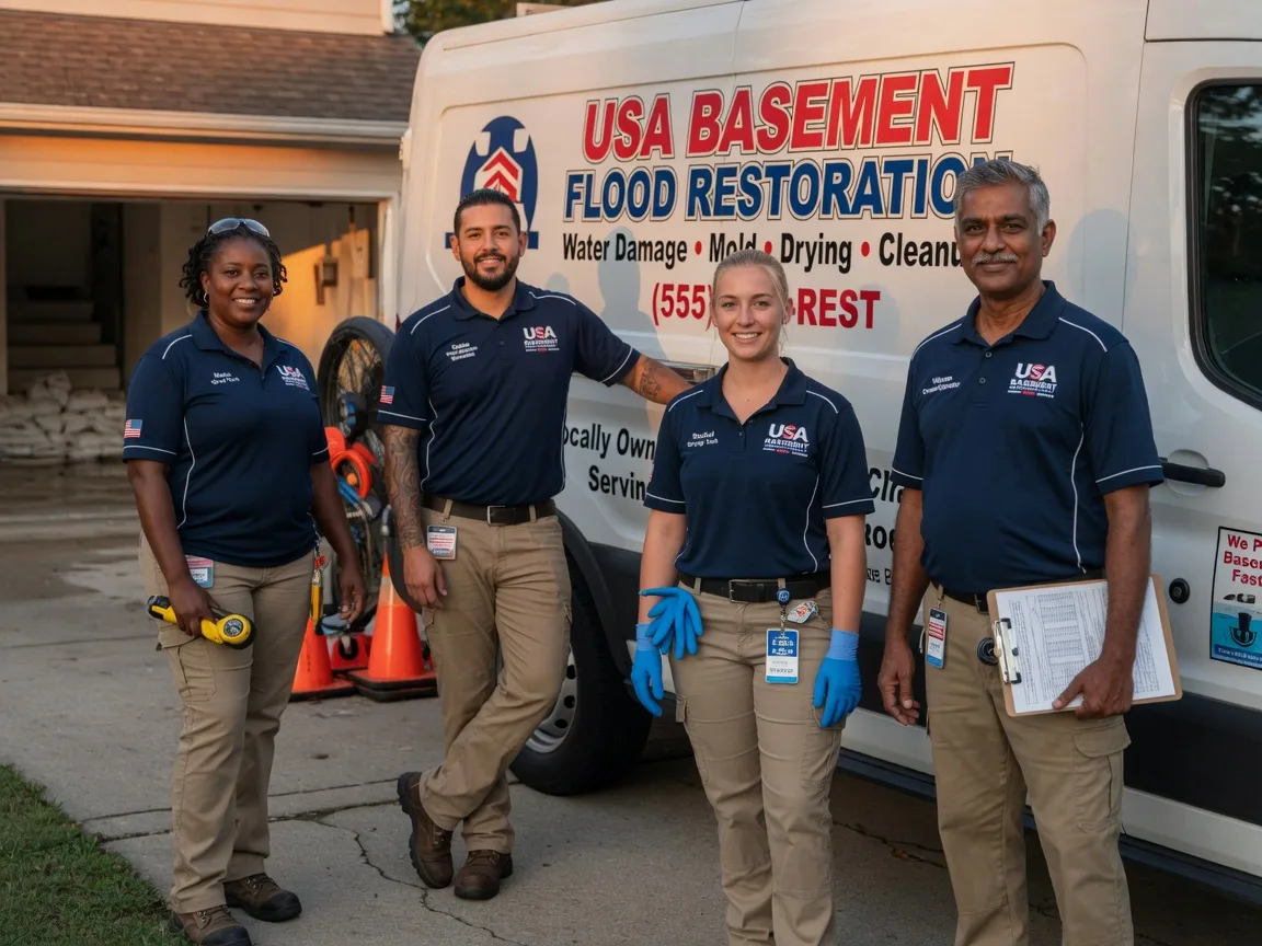 Basement Flood Cleanup company in Wallis, TX