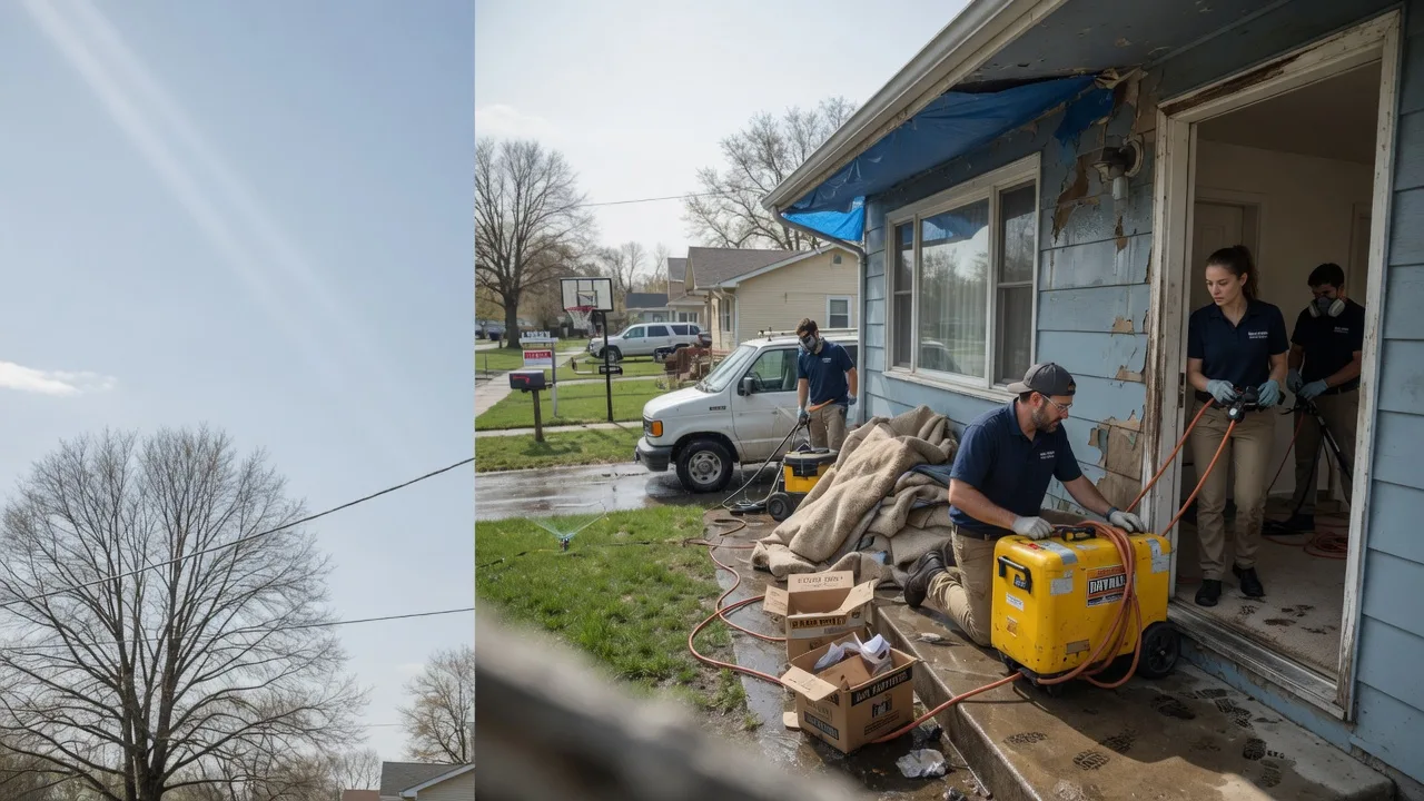 Basement Flood Cleanup in Wallis, TX near me